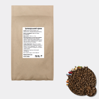 Кава зернова ароматизована "Ірландський крем"