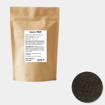 Чай чорний середньолистовий "Ceylon FBOP"