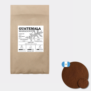 Кава мелена Гватемала Марагоджип