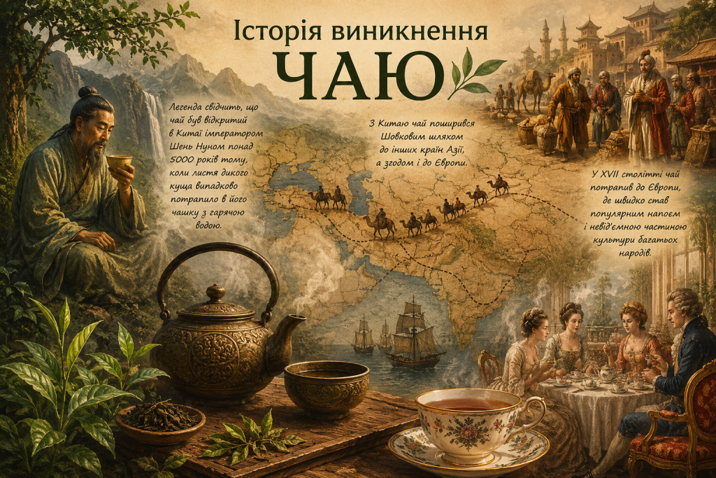 Історія чаю